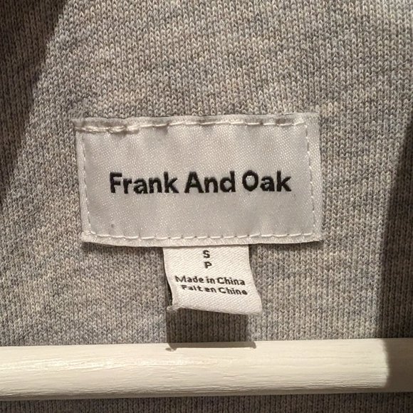Frank & Oak button-up cardigan - light grey - Picture 2 of 5